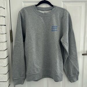 Peace Collective Mental Health Matters crewneck